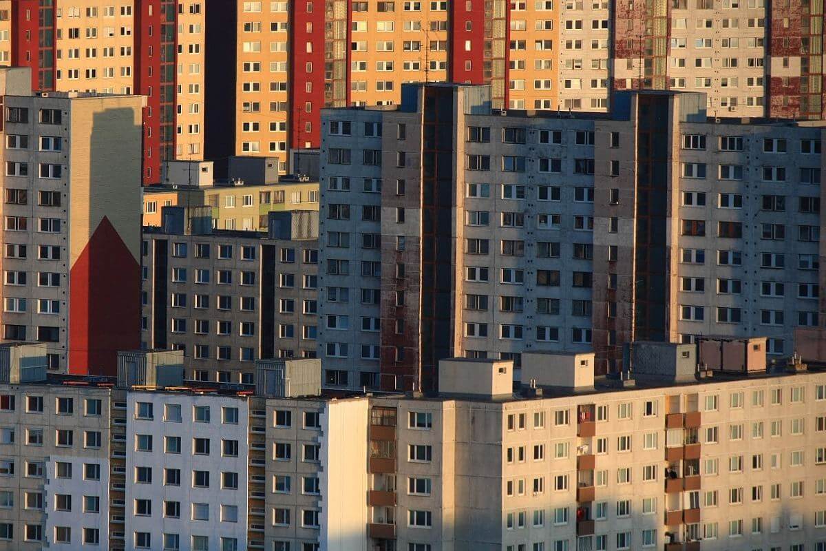 Panelaky Prefabricated Communist-era Housing Estates in Petrzalka Bratislava