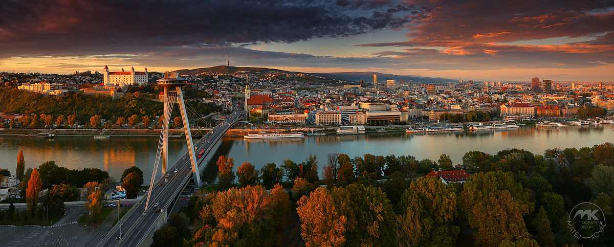 Bratislava, Danube and the SNP Bridge, source: Bratislava Tourist Board