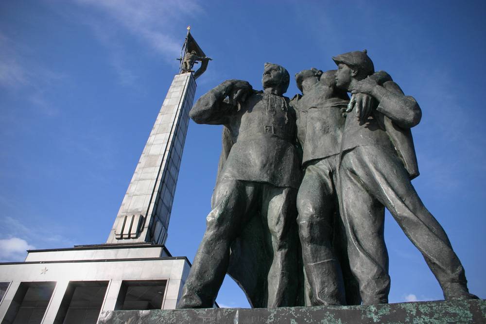 Slavin WWII Memorial in Bratislava Slavin WWII Memorial in Bratislava