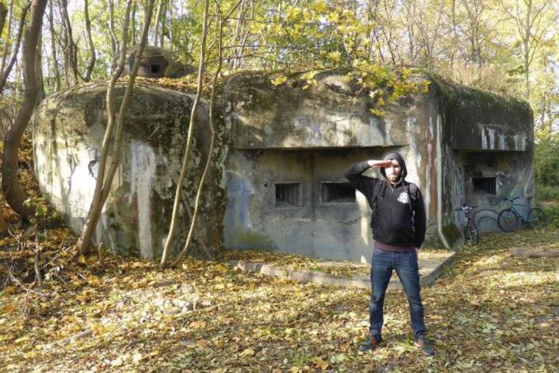 Bunker in Bratislava Autumn