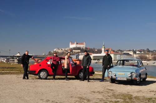 Bratislava guided tour castle Danube and Skoda cars