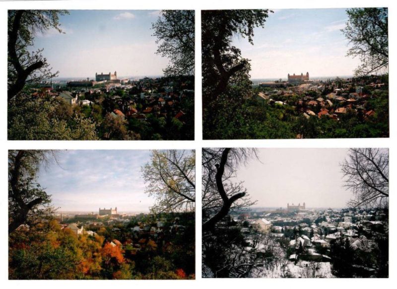 Four seasons in Bratislava