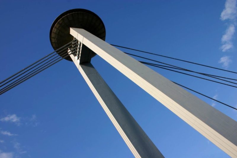 SNP bridge in Bratislava