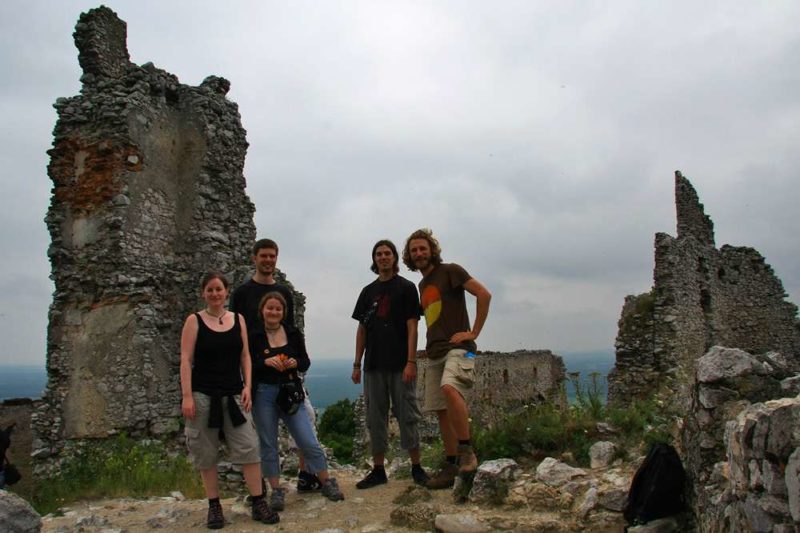 group castle ruins tour