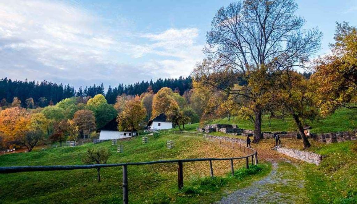 Kaliste Abandoned Village since WWII Central Slovakia